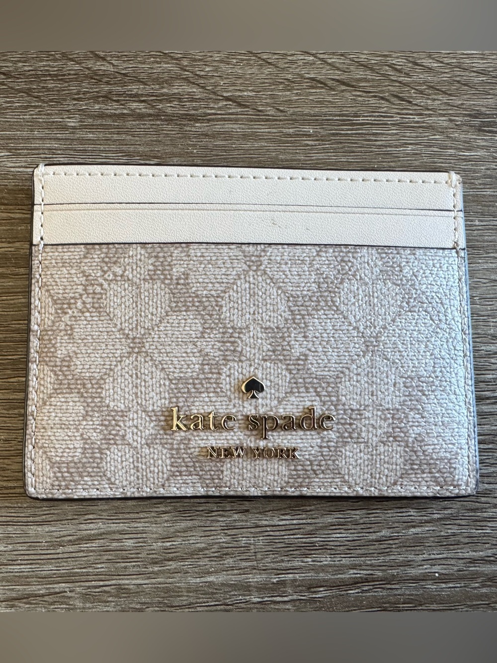 Kate Spade Flower Small Slim Card Holder